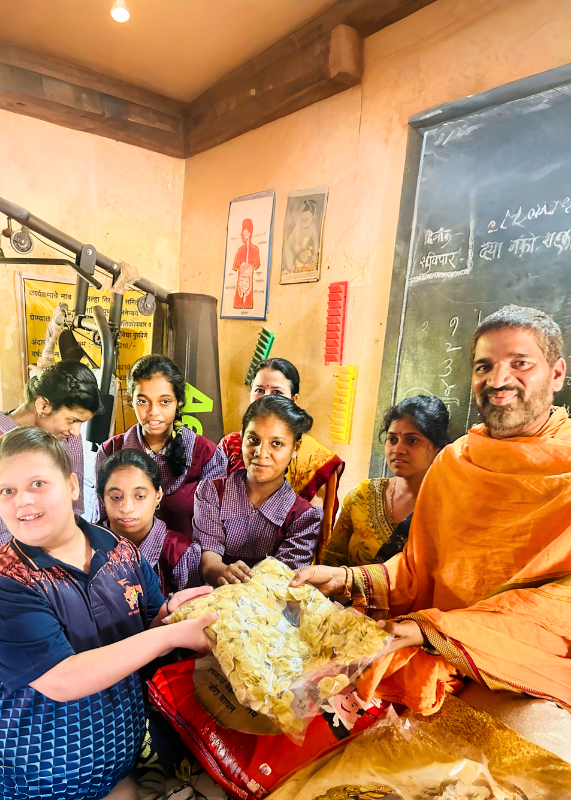 मासिक अन्नदान सेवा - श्री अनघादत्त चरणी भिक्षा